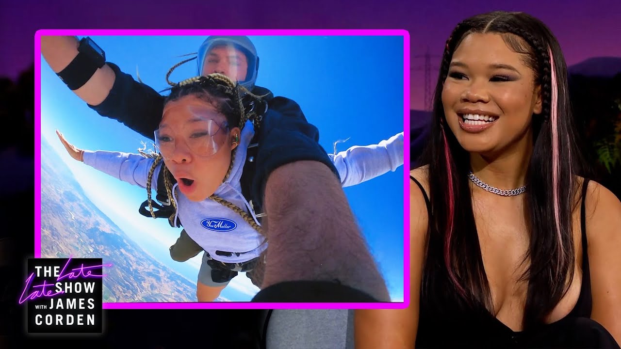 Storm Reid Couldn’t Jump Out of a Plane Fast Enough