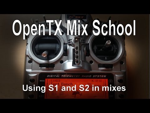 OpenTX Mix School: Using S1/S2 with GVs in mixes for things like dual rates - UCp1vASX-fg959vRc1xowqpw