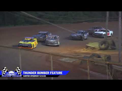 Thunder Bomber Feature - Sumter Speedway 5/14/22 - dirt track racing video image