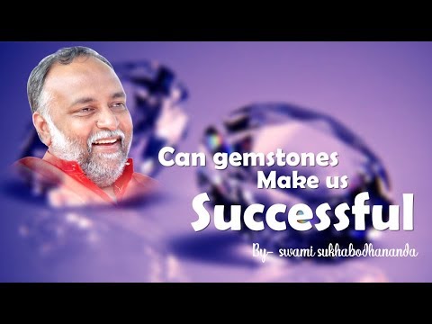 Video - Spiritual - Can Gemstone Make Us Success? - Swami Sukhabodhanandanda #India #Astrology