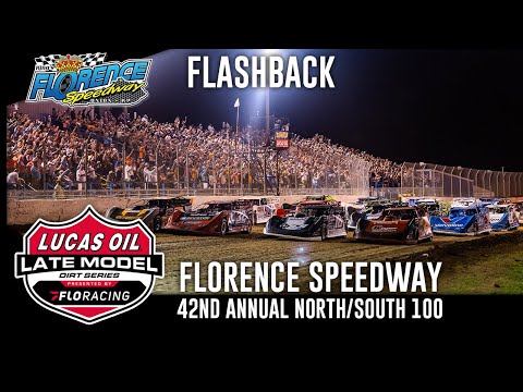 Lucas Oil Late Model Dirt Series | Flashback - Saturday - 42nd #NorthSouth100 | Florence Speedway - dirt track racing video image