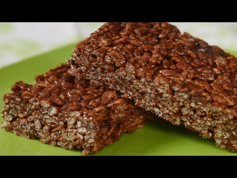 Chocolate Rice Krispies Treats® Recipe Demonstration - Joyofbaking.com - UCFjd060Z3nTHv0UyO8M43mQ