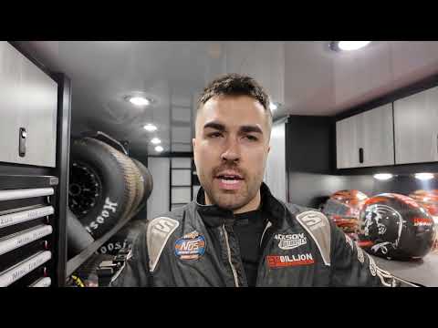 David Gravel discusses locking up his first World of Outlaws championship Friday night - dirt track racing video image