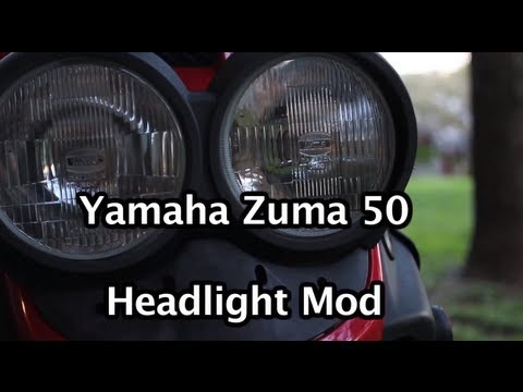 Yamaha Zuma (BWS) 50cc Headlight Mod - works for 125cc too - UCTs-d2DgyuJVRICivxe2Ktg