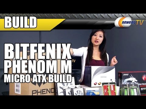 BitFenix Phenom M Micro ATX Build - Newegg TV - UCJ1rSlahM7TYWGxEscL0g7Q