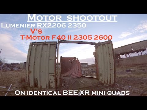 FPV - Motor shootout RX2206 2350 vs F40 II 2305 2600 _ KISS DSHOT - UC7hr5lS29QQYJcQo8uOHg6A