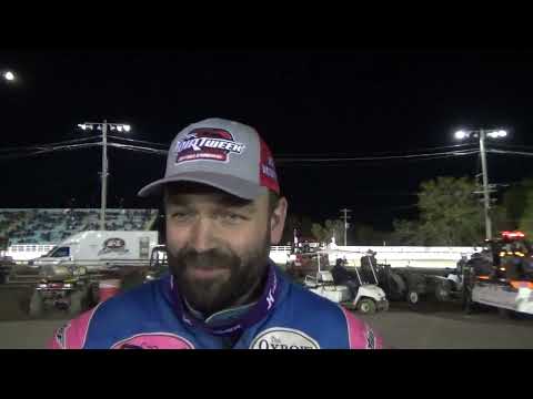 Beau Ballard wins Pro Stock 50 at SDW 52 - dirt track racing video image