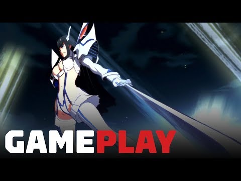 Kill la Kill The Game - Satsuki Kiryuin VS Ira Gamagori Gameplay - UCKy1dAqELo0zrOtPkf0eTMw