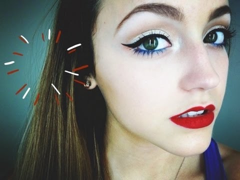 Wearable 4th Of July Makeup Tutorial! - UC8v4vz_n2rys6Yxpj8LuOBA