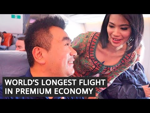 The LONGEST FLIGHT in the World in Premium  ECONOMY with Singapore Airlines - UCfYCRj25JJQ41JGPqiqXmJw