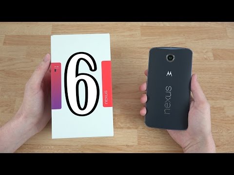 Motorola Google Nexus 6 (64GB Midnight Blue) Unboxing and Extended First Look! - UC7YzoWkkb6woYwCnbWLn3ZA