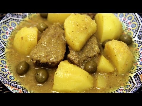 Moroccan Beef Tajine with Potatoes Recipe - CookingWithAlia - Episode 201 - UCB8yzUOYzM30kGjwc97_Fvw