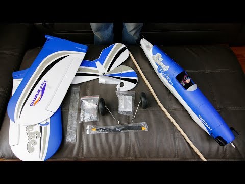 Durafly SLOWPOKE 1200mm Unboxing and Assembly Review - UCLqx43LM26ksQ_THrEZ7AcQ