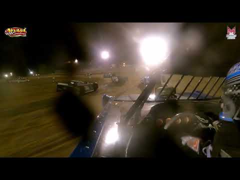 #30 Dalton Cloyd - Cash Money Late Model - 7-21-2023 Nevada Speedway - In Car Camera - dirt track racing video image