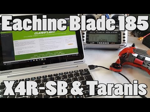 Eachine Blade 185 X4R-SB & Taranis Setup - UCnJyFn_66GMfAbz1AW9MqbQ