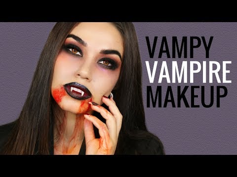 Vampire Halloween Makeup Tutorial | Easy DIY Halloween Costume 2017 | Eman - UCaZZh0mI6NoGTlmeI6dbP7Q