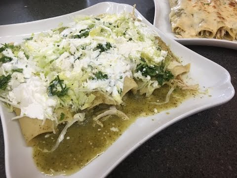 ENCHILADAS VERDES DE POLLO , RECETA DELIOCIOSA ! - UCKkinZz8CfbX-Hr6zcXOO7Q