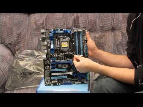 ASUS P7P55D-E Deluxe P55 Core i5 Motherboard Unboxing & First Look Linus Tech Tips - UCXuqSBlHAE6Xw-yeJA0Tunw