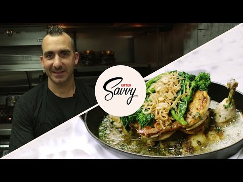 Marc Forgione's Famous Chicken Under a Brick Recipe - Savvy, Ep. 24