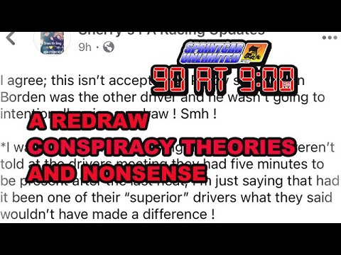 SprintCarUnlimited 90 at 9 for Tuesday, April 30th: Absurd conspiracy after a Sunday redraw - dirt track racing video image