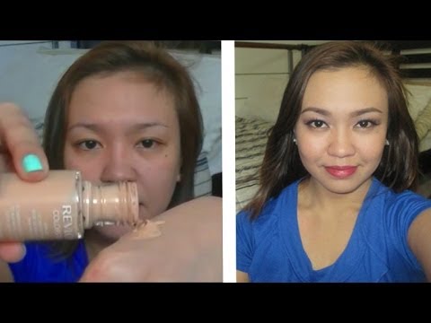 Revlon Colorstay First Impression Review Oily Skin! | TAGLISH - UCDGdRHdLtV7VS_nWg9C2RVA