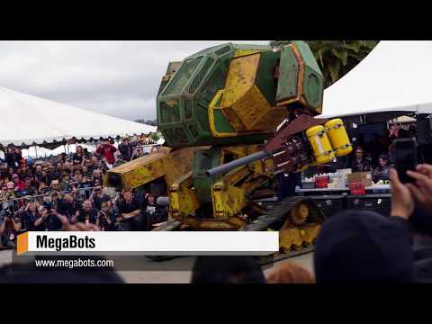 Megabots' Giant Fighting Robot! - UCiDJtJKMICpb9B1qf7qjEOA