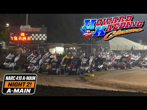 Howard Kaeding Classic Night 2 | NARC 410 A-Main at Ocean Speedway | Full Race - dirt track racing video image