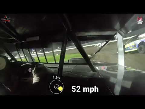 #0 Kort Morgan - USRA B-Mod - 6-7-2024 Arrowhead Speedway - In Car Camera - dirt track racing video image