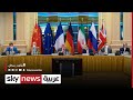استمرار المحادثات حول الملف النووي الإيراني في جنيف
