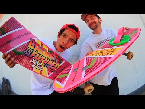 BACK TO THE FUTURE HOVER BOARD | SKATE EVERYTHING EP 22 - UC9PgszLOAWhQC6orYejcJlw