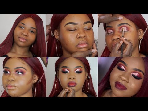 How To Ombre Cut Crease | Dramatic Fall Glam ! | Client Tutorial - UCRPi5PqWJCJZFt6VuVWZMlQ