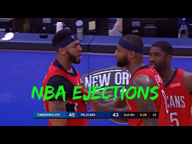 Most Ejections in NBA History