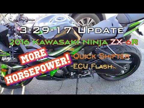 2016 Kawasaki Ninja ZX-6R 636 More HORSEPOWER!!! Mods, ECU Flashed, Quick Shifter - UCKMr_ra9cY2aFtH2z2bcuBA