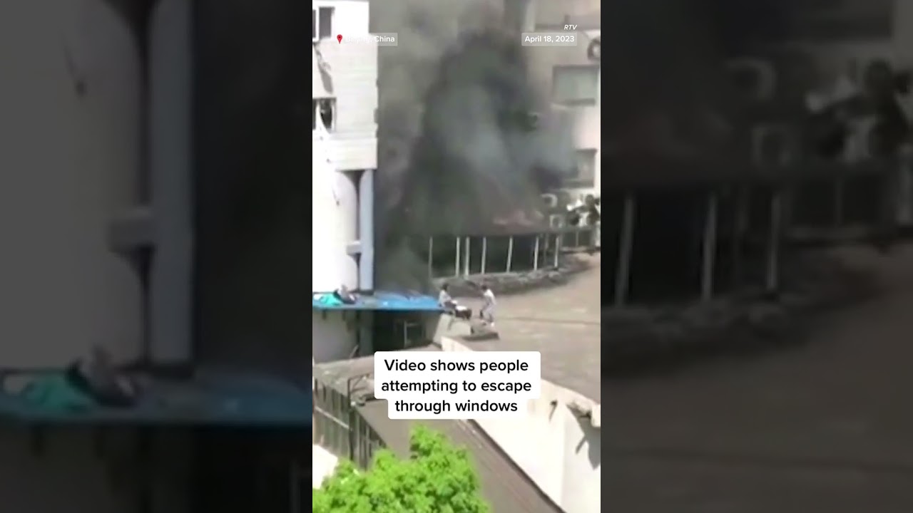Deadly fire in a #Beijing hospital