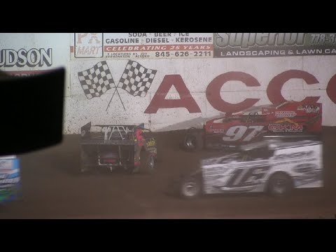 Accord Speedway Modified Feature From 6-24-22 - dirt track racing video image