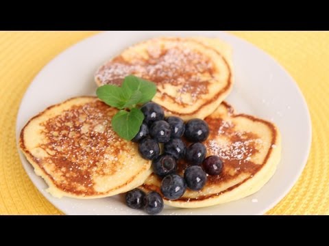 Ricotta Pancakes Recipe - Laura Vitale - Laura in the Kitchen Episode 560 - UCNbngWUqL2eqRw12yAwcICg