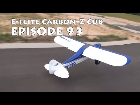 E-flite Carbon-Z Cub aircraft FLAPS and LOOPS - UCq1QLidnlnY4qR1vIjwQjBw