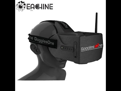 Eachine Goggles One 5 Inches 5.8G 40CH HD 1080p FPV Goggles unboxing and review (from banggood.com) - UCOs-AacDIQvk6oxTfv2LtGA