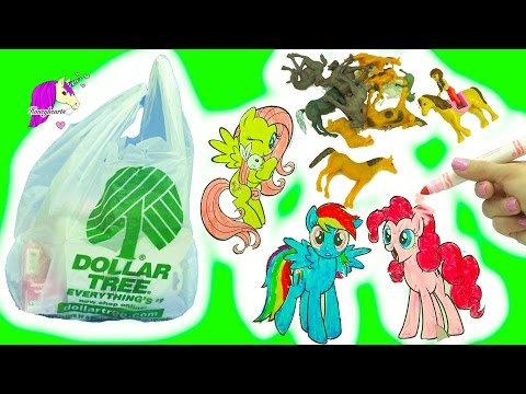 Dollar Tree Store Haul - My Little Pony MLP Crafts, Fairy Dolls, Toy Horses + More - UCIX3yM9t4sCewZS9XsqJb9Q