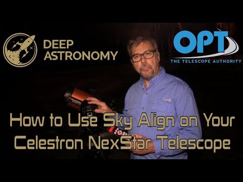 How to Use Sky Align On Your Celestron Nexstar Telescope - UCQkLvACGWo8IlY1-WKfPp6g