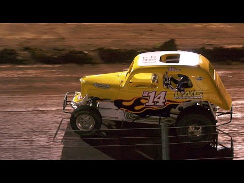 Super Rods Final Western Cup series rnd 1#  Laang Speedway 29-12-2023 - dirt track racing video image