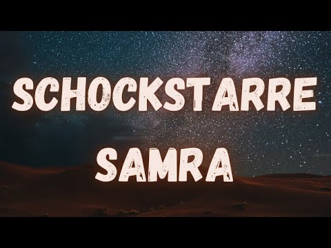 Samra - Schockstarre (lyrics)