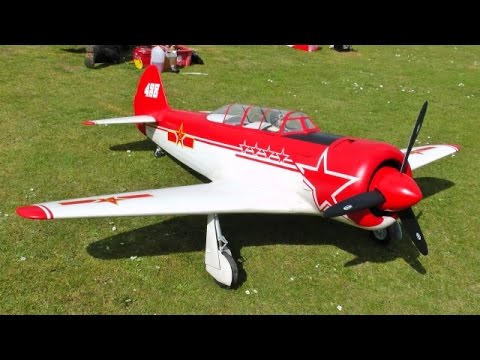 ② GIANT 1/3 SCALE RC YAK 11 - MOKI 400cc 5 CYL RADIAL - ALI MACHINCHY AT NLMFC - 2015 - UCMQ5IpqQ9PoRKKJI2HkUxEw