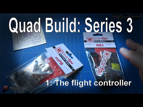 (1/1) Quad Build Series 3: Introduction to the BrainFPV RE1 F4 flight controller - UCp1vASX-fg959vRc1xowqpw