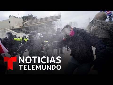 Manifestantes pro-Trump violan toque de queda en D.C. luego del asalto al Capitolio