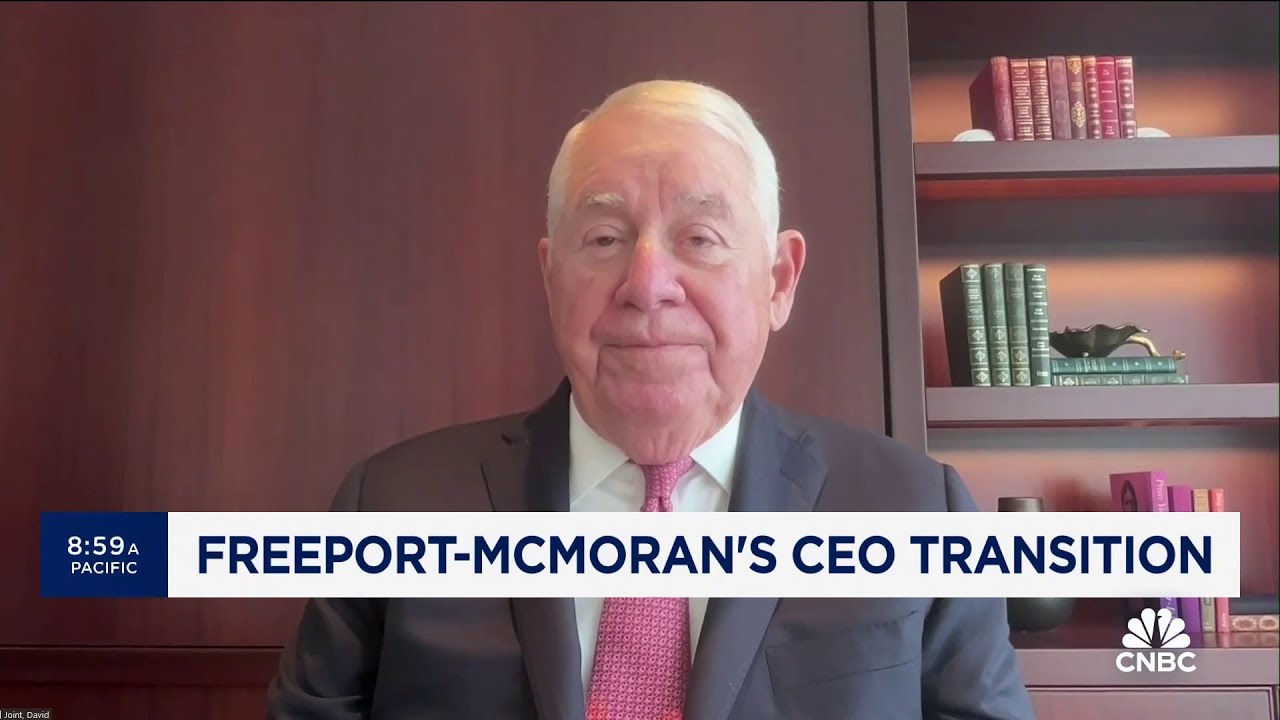 Freeport-McMoran CEO: Copper demand is driven by carbon reduction investments and AI