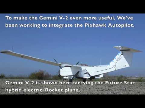 Gemini V-2 UAV - Pixhawk Testing - FBWA Mode - UCbrCZcn7-wrivxT0tIzLcZQ