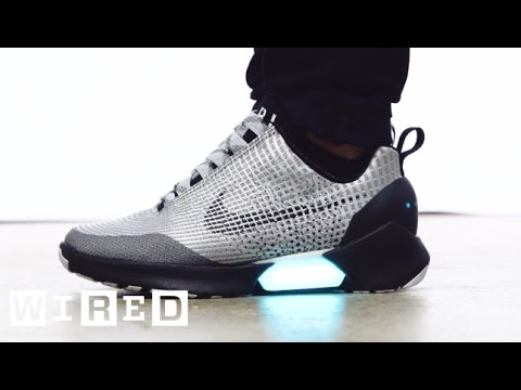 Meet the HyperAdapt, Nike's Awesome New Power-Lacing Sneaker | WIRED - UCftwRNsjfRo08xYE31tkiyw