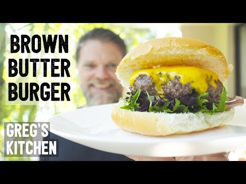 BROWN BUTTER BURGER - Greg's Kitchen - UCGXHiIMcPZ9IQNwmJOv12dQ