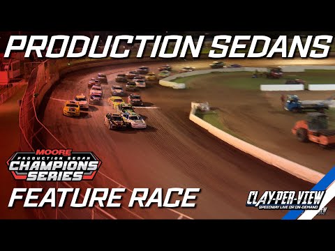 Production Sedans | Champions Series - Toowoomba - 7th Dec 2024 | Clay-Per-View - dirt track racing video image